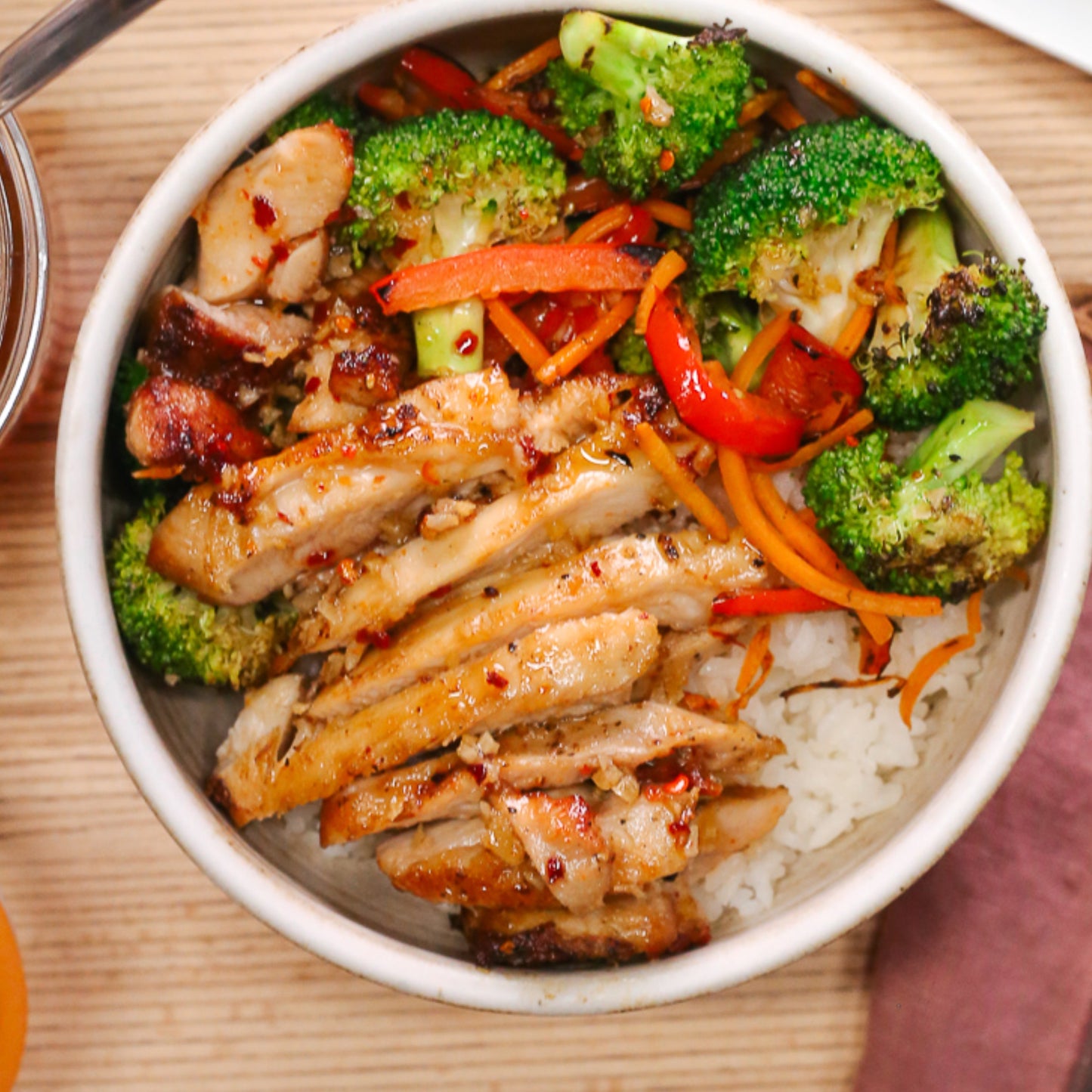 KIOSK - T.) Honey Sriracha Chicken