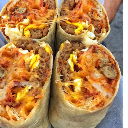Joe D's Breakfast Burrito