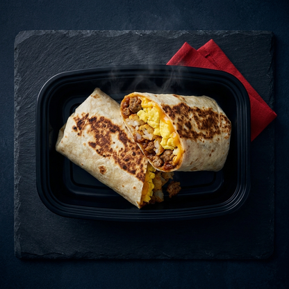 Joe D's Breakfast Burrito