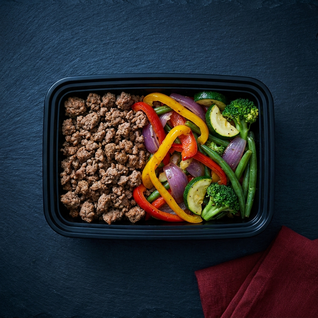 Ground Beef & Vegetables