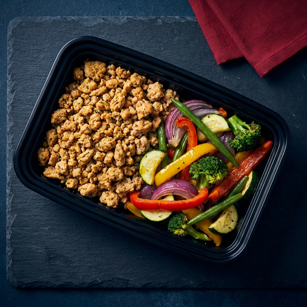 Ground Turkey & Vegetables